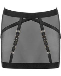 Bluebella - Suri Mesh Open-Back Skirt - Lyst