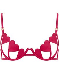 Bluebella - Gia Open Heart Bra - Lyst