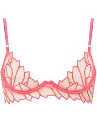 Bluebella - Eden Sheer Longline Bra Lemonade - Lyst