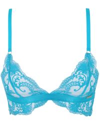 Bluebella - Marseille Lace Bralette Peacock - Lyst