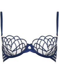 Bluebella - Beatrix Sheer Underwired Mesh Bra - Lyst