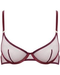 Bluebella - Naomi Mesh Bra Cherry - Lyst