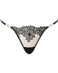 Bluebella - Bluebella Inaya Sheer Floral Panty - Lyst