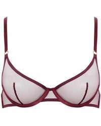 Bluebella - Naomi Mesh Bra Cherry - Lyst