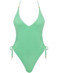 Bluebella - Bluebella maillot de bain une pièce ajustable shala menthe vert - Lyst