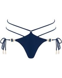 Bluebella - Bluebella Venice Tie Side Bikini Panty Peony - Lyst