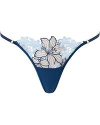 Bluebella - Calantha Floral Lace Thong - Lyst
