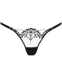 Bluebella - Marisa Brief Black/sheer - Lyst