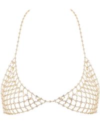 Bluebella - Marli Diamond Lattice Bra - Lyst