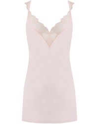 Bluebella - Marabel Sheer Chemise Pearl - Lyst