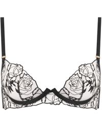Bluebella - Rosalie Embroidered Plunge Bra - Lyst
