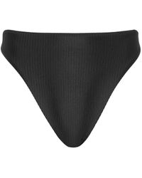 Bluebella - Lucerne High-waist Bikini Brief Black - Lyst