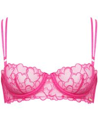 Bluebella - Valentina Wired Bra Fuchsia Pink - Lyst