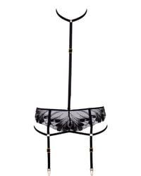 Bluebella - Colette Suspender Harness Black - Lyst