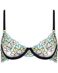 Bluebella - Serena Wired Bra Mint/Lemon - Lyst