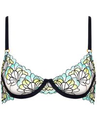 Bluebella - Serena Wired Bra Mint/lemon/black - Lyst