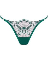 Bluebella - Jane Slip Ricamato Verde - Lyst