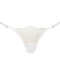 Bluebella - Marisa Embroidered Sheer Brief - Lyst