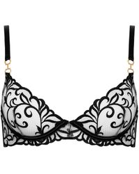 Bluebella - Harriet Eco Bra Black/sheer - Lyst