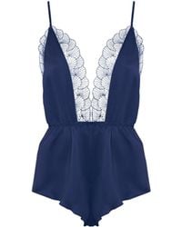 Bluebella - Vermont Luxury Satin Teddy - Lyst