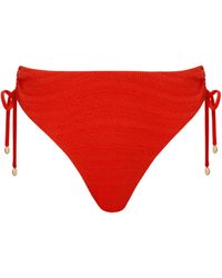 Bluebella - Shala High-waist Bikini Brief Red - Lyst