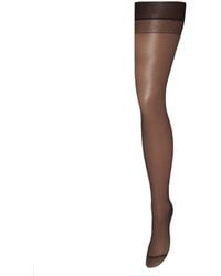 Bluebella - Bluebella Plain Leg/Plain Top Stockings - Lyst