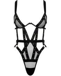 Bluebella - Sana Open Strappy Bodysuit - Lyst