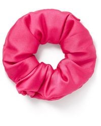 Bluebella - Saskia Luxury Satin Scrunchie Fuchsia Pink - Lyst