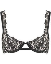 Bluebella - Samara Floral Embroidered Sheer Bra - Lyst