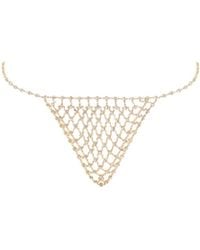 Bluebella - Marli Diamond Lattice Thong - Lyst