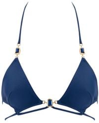 Bluebella - Venice Triangle Bikini Top Peony - Lyst