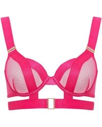 Bluebella - Trinity Sheer Strappy Bra - Lyst
