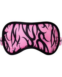 Bluebella - Bb X Ashley Williams Tattoo Print Luxury Satin Eye Mask - Lyst