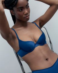 Bluebella - Verona Satin Push Up Bra - Lyst