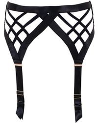 Bluebella - Sawyer Suspender Black - Lyst