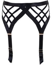 Bluebella - Sawyer Suspender Black - Lyst