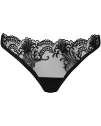 Bluebella - Marseille Embroidered Mesh-Sided Brief - Lyst