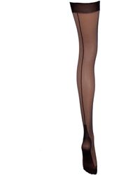 Bluebella - Back Seam Leg/Plain Top Stockings - Lyst