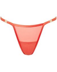 Bluebella - Tali Mesh Thong Coral - Lyst