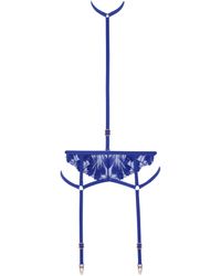 Bluebella - Colette Suspender Harness Surf The Web - Lyst
