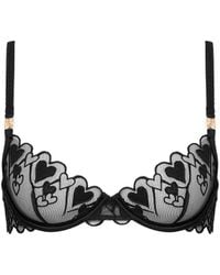 Bluebella - Harlow Heart Embroidered Bra - Lyst