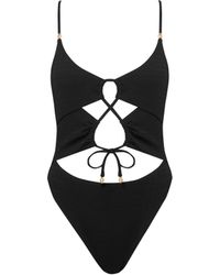 Bluebella - Shala Tie-Front Swimsuit - Lyst