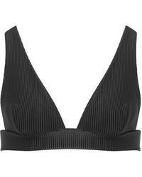 Bluebella - Lucerne Plunge Bikini Top Black - Lyst