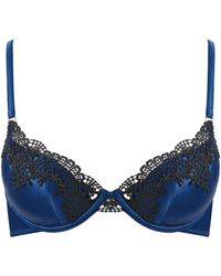 Bluebella - Ida Luxury Satin Moulded Bra Peony - Lyst