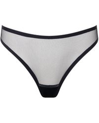 Bluebella - Bluebella Naomi High-Waisted Mesh Thong - Lyst