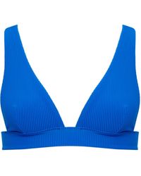 Bluebella - Lucerne Plunge Bikini Top Blue - Lyst