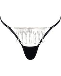 Bluebella - Estelle Open Diamante Thong - Lyst