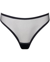 Bluebella - Naomi High-waist Thong Black - Lyst