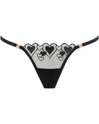 Bluebella - Harlow Open Back Heart Thong - Lyst