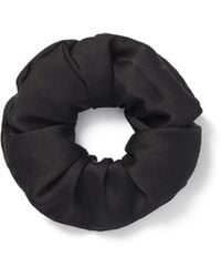 Bluebella - Saskia Luxury Satin Scrunchie Black - Lyst